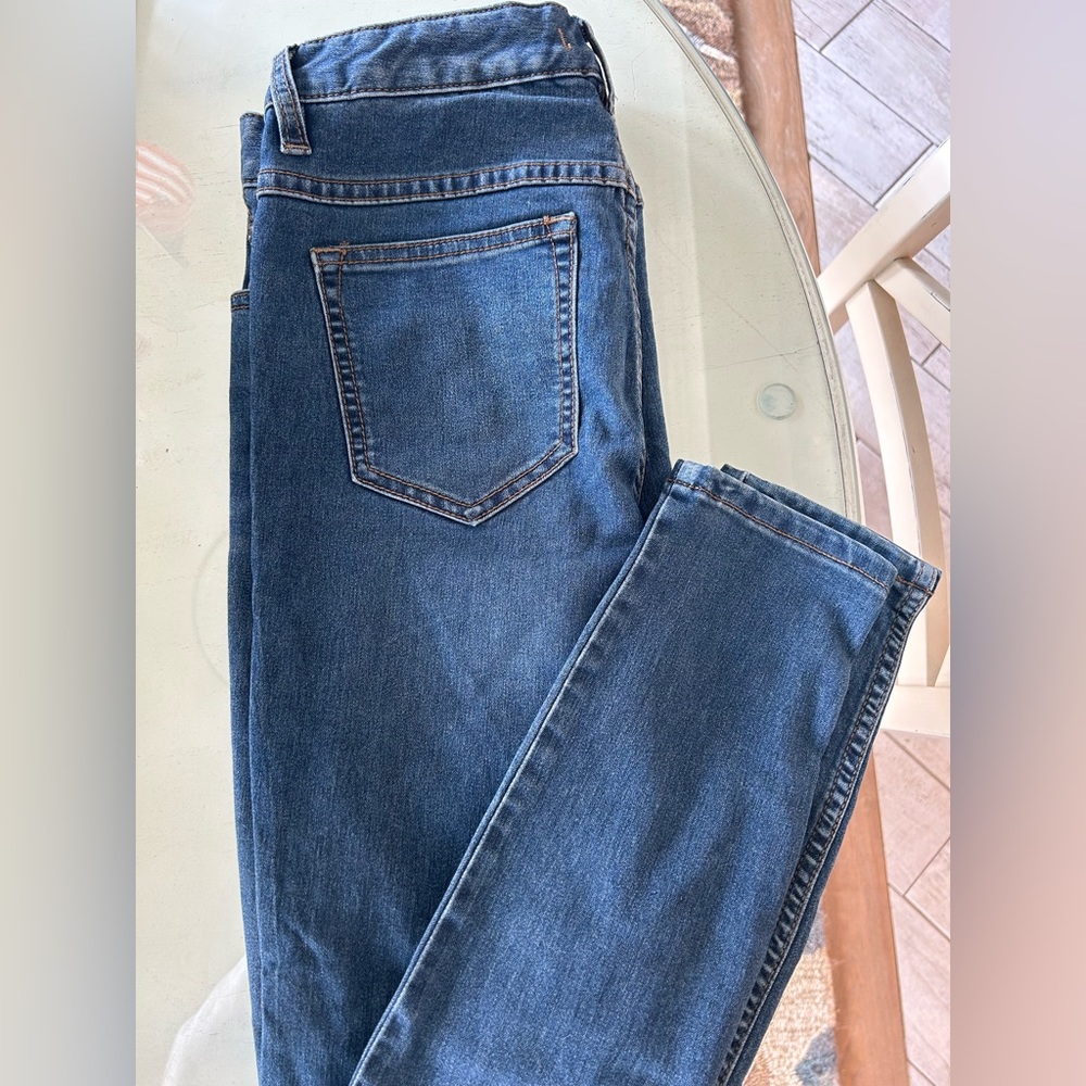 Free People High Rise Skinny Jeans